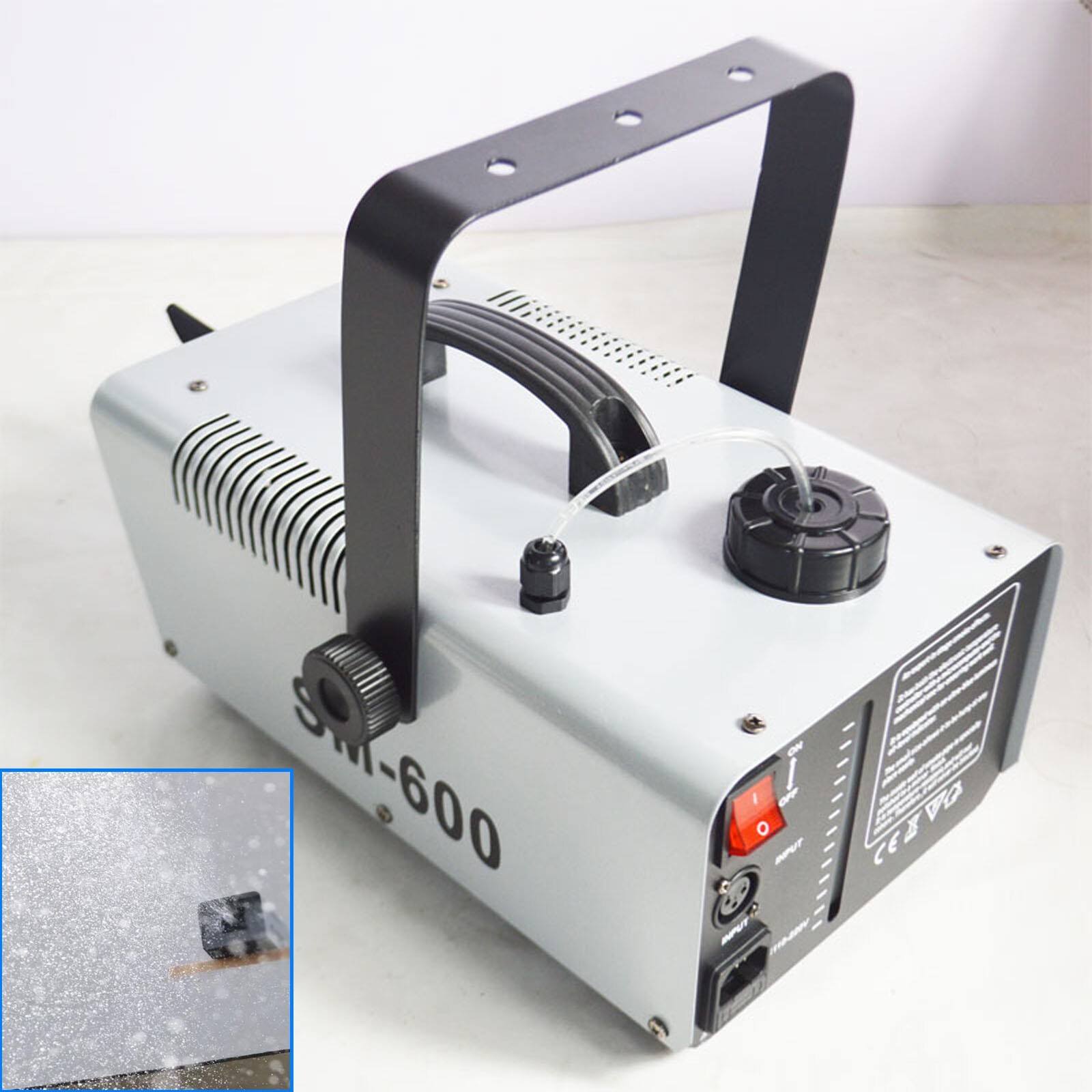 Flurry Snow Machine Flake Snow Stage Effect Wire Control Hot Atmosphere 110V