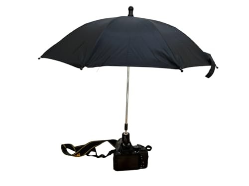 360° Swivel Camera Umbrella with Hot Shoe,Camera Sun Shade,Camera Large-50cm