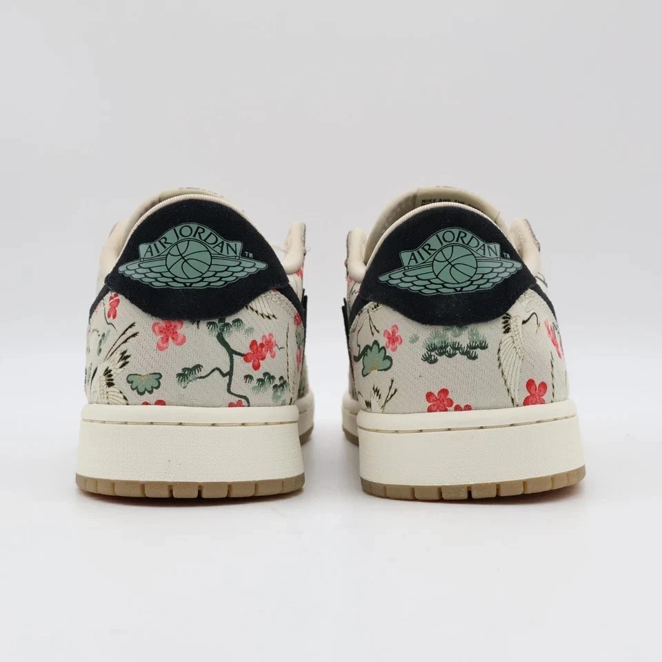 Rui Hachimura Jordan 1 Retro Low OG Cranes Oatmeal Size US 7-12 Men's