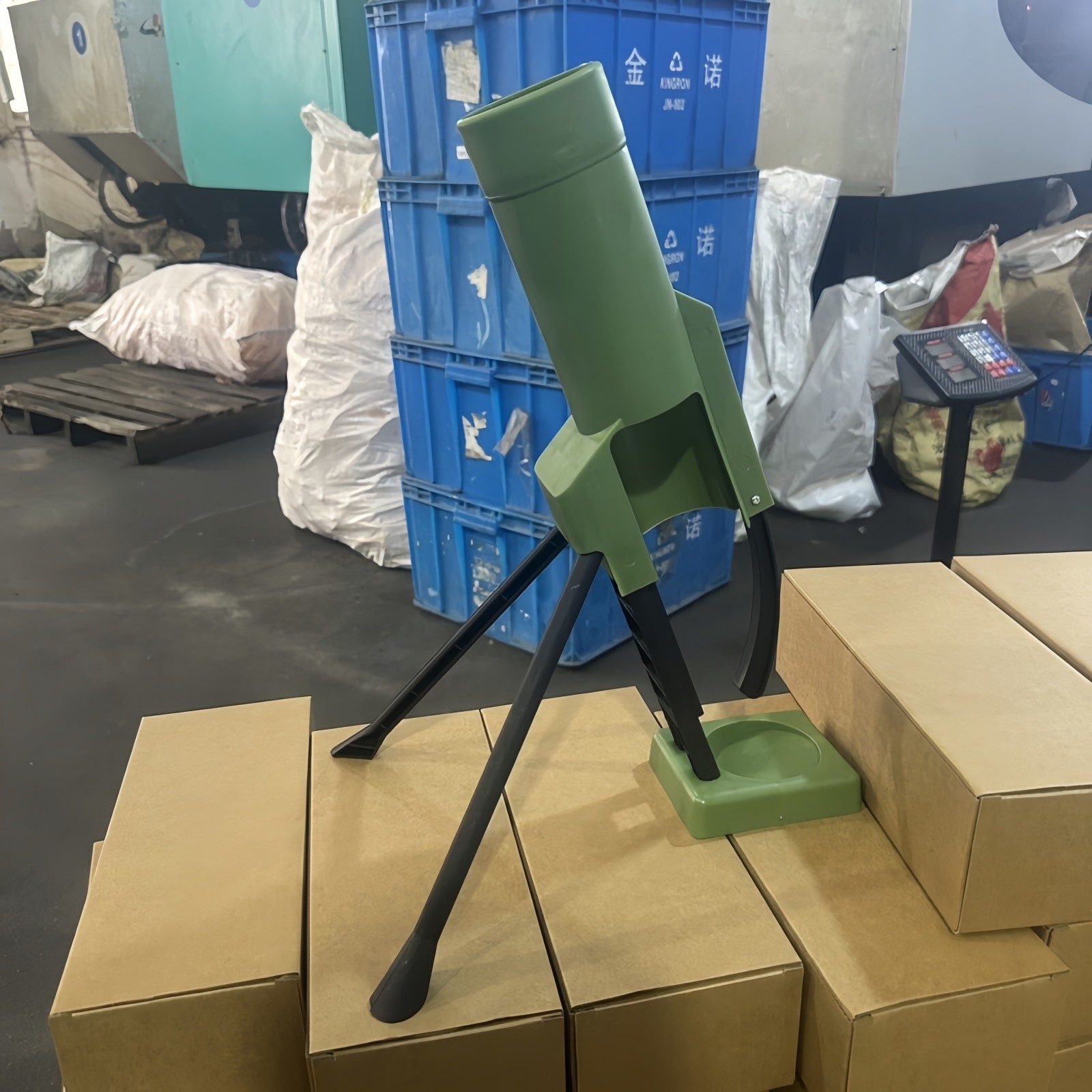 Beer Bottle Mortar Bottle Opener, Automatic Cap Launcher with Push-Down Action