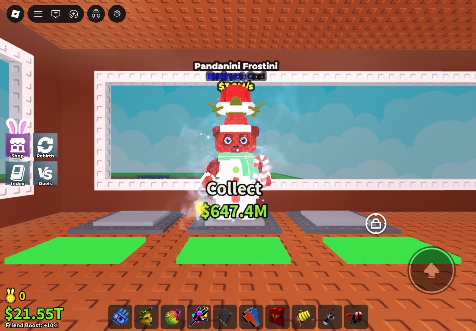 Roblox Pandanini Frostini Brainiac God Game Item Asset Virtual Collectible