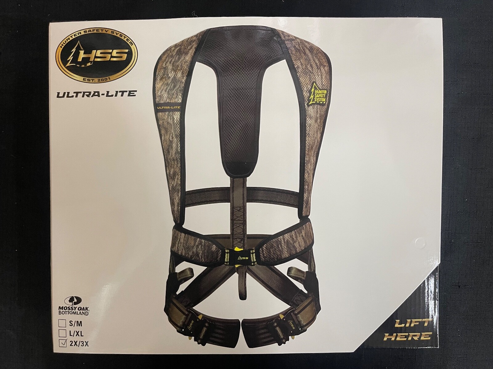 Hunter Safety System Ultra Lite Mossy Oak Bottomland 2X/3X BRAND NEW