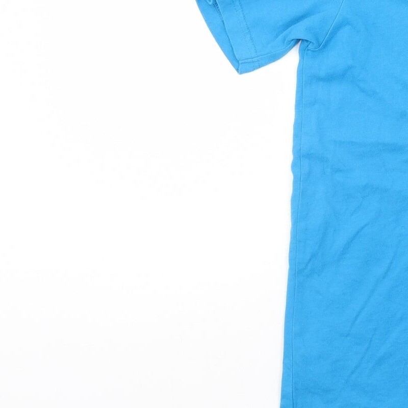 Soul Cal & Co Boys Blue Cotton Blend Polo Size 12 Months