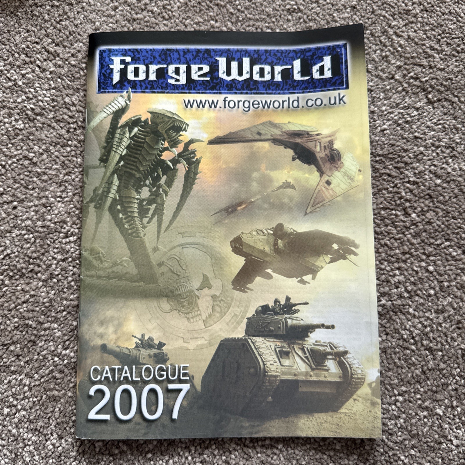 WARHAMMER Forge World Catalogue 2007 very good condition