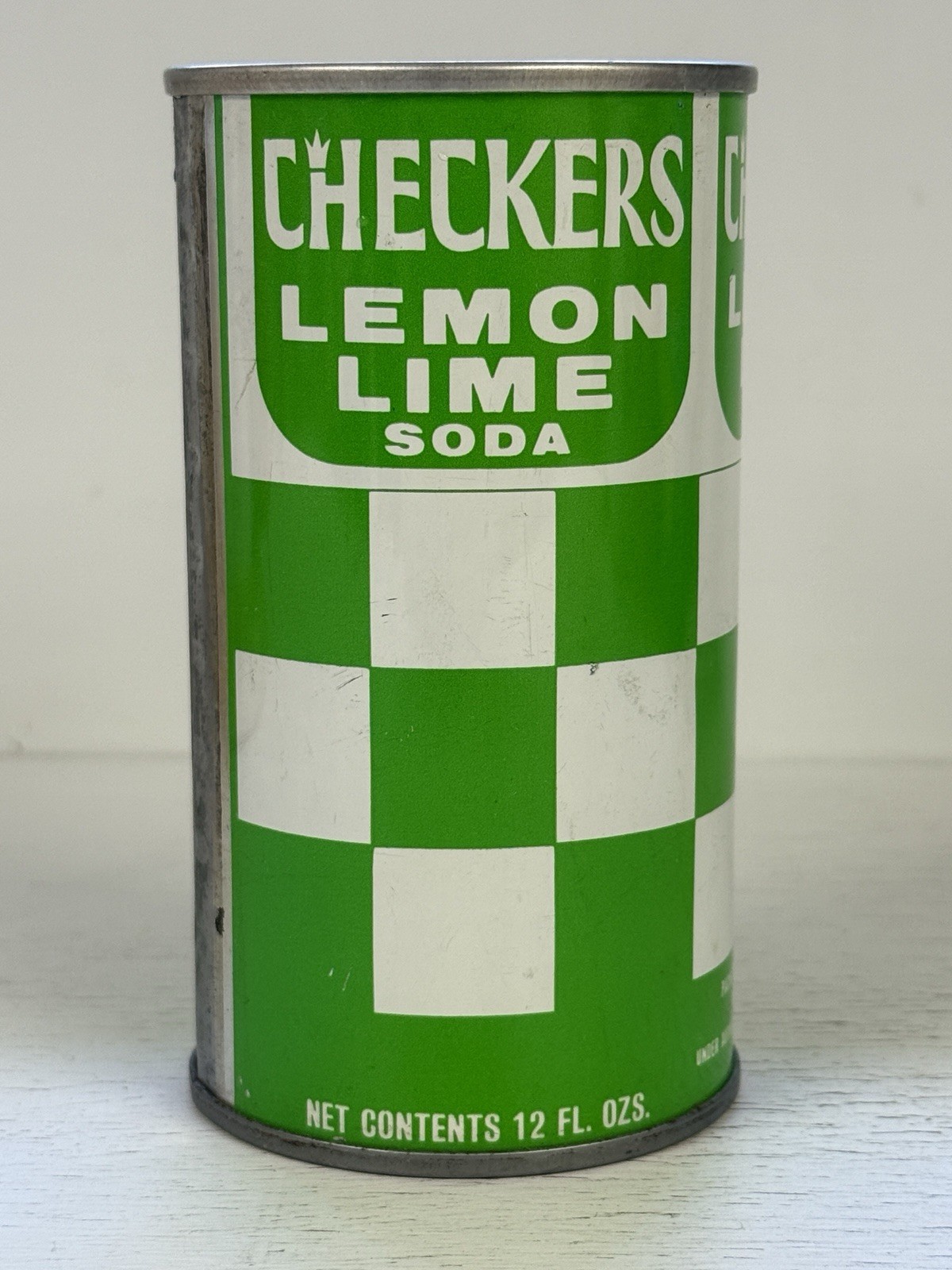 Tough Checker’s Lemon Lime Soda Can
