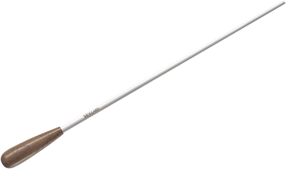 MOLLARD 14" (355MM) CONDUCTING BATON WALNUT WHITE P14WW MADE IN USA