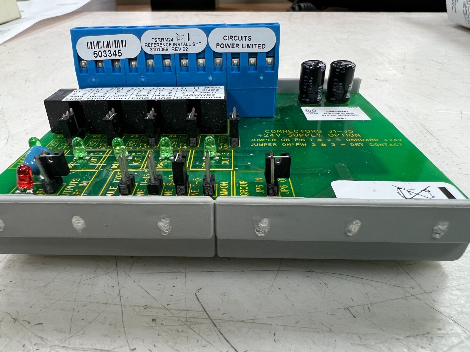 👀 EDWARDS EST FIRE ALARM SYSTEM ACCESSORY 3KMU / S3424