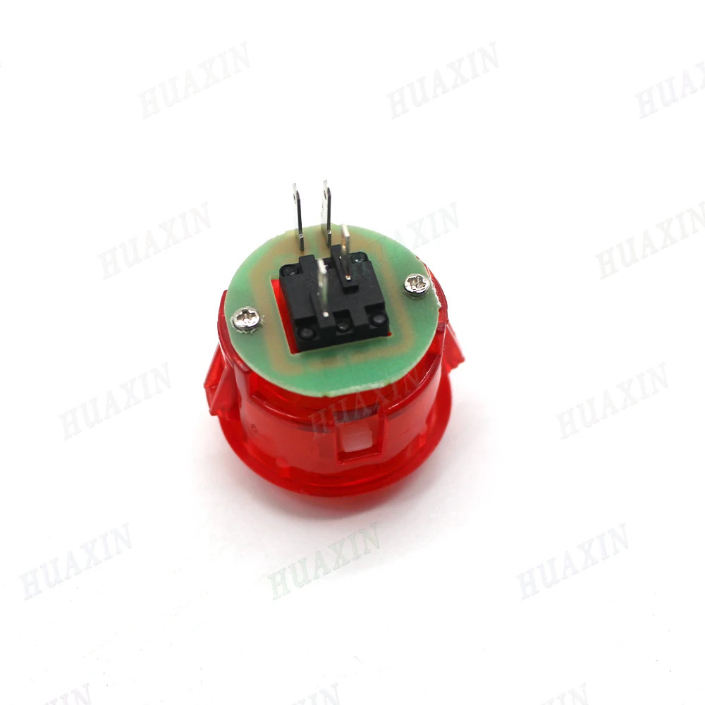 Arcade Button LED lit Push Buttons MAME Multicade 5V LED CLEAR JAMMA BUTTON 5pcs