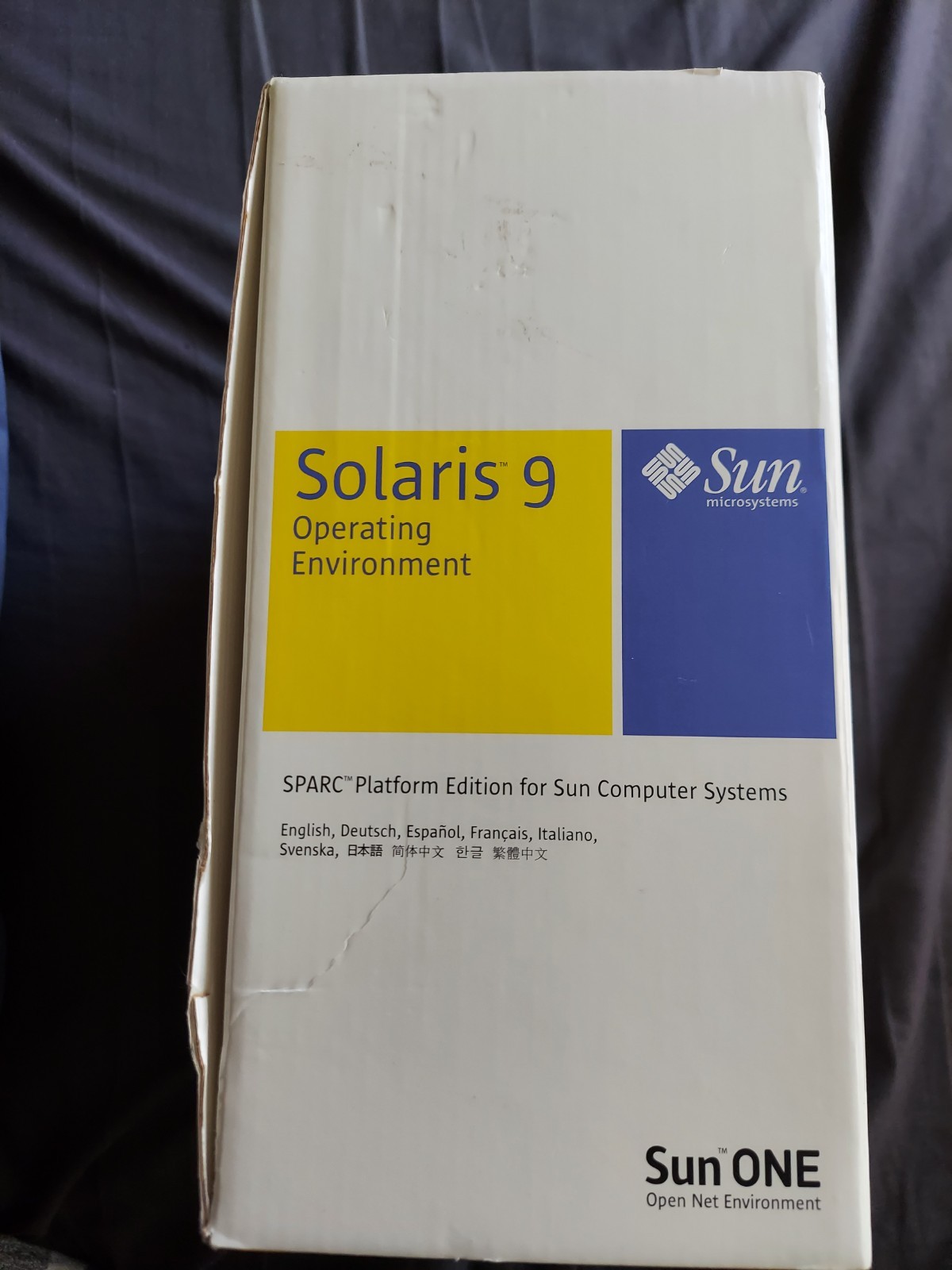 Sun Microsystems Solaris 9 Operating System Environment OS Install SPARC DVD CD