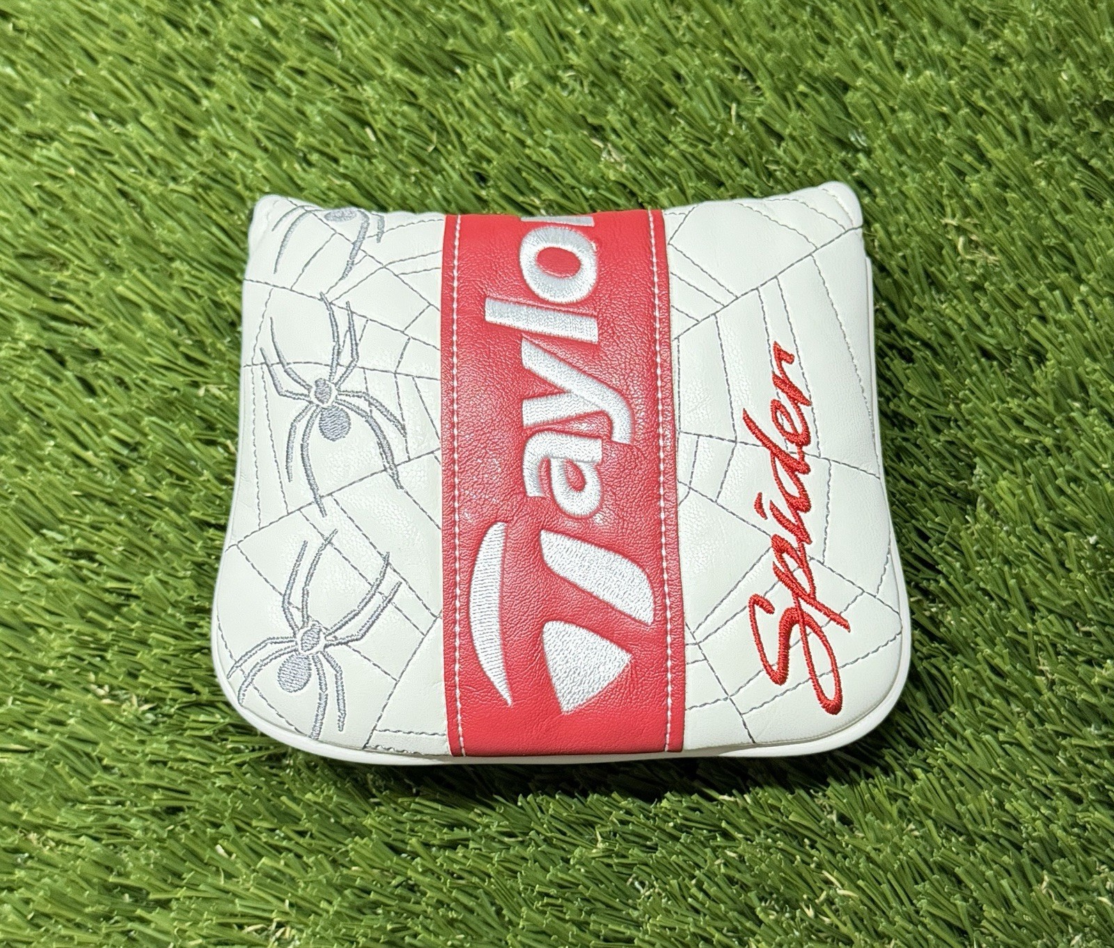 RARE NEW TaylorMade Vault 10th Anniversary Red Spider X Mallet Putter Headcover