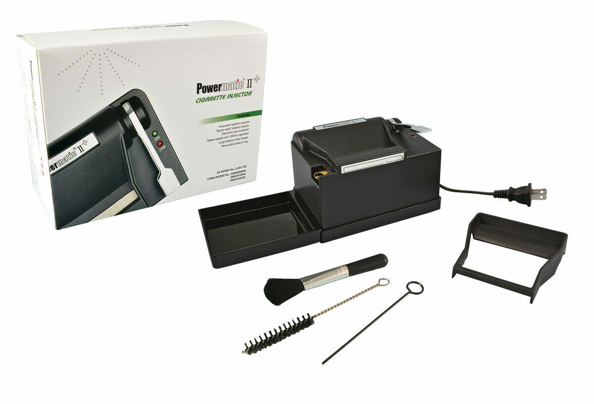 Powermatic 2 + PLUS Electric Injector Machine for Regular and 100mm Cigarette