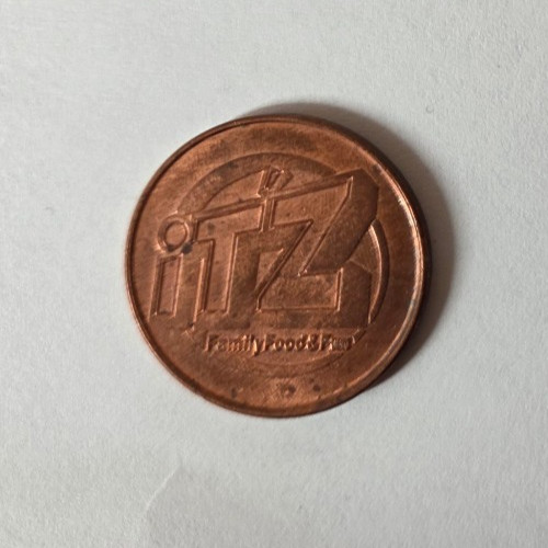 iTZ Bowling Houston, TX Arcade Game Token 22mm