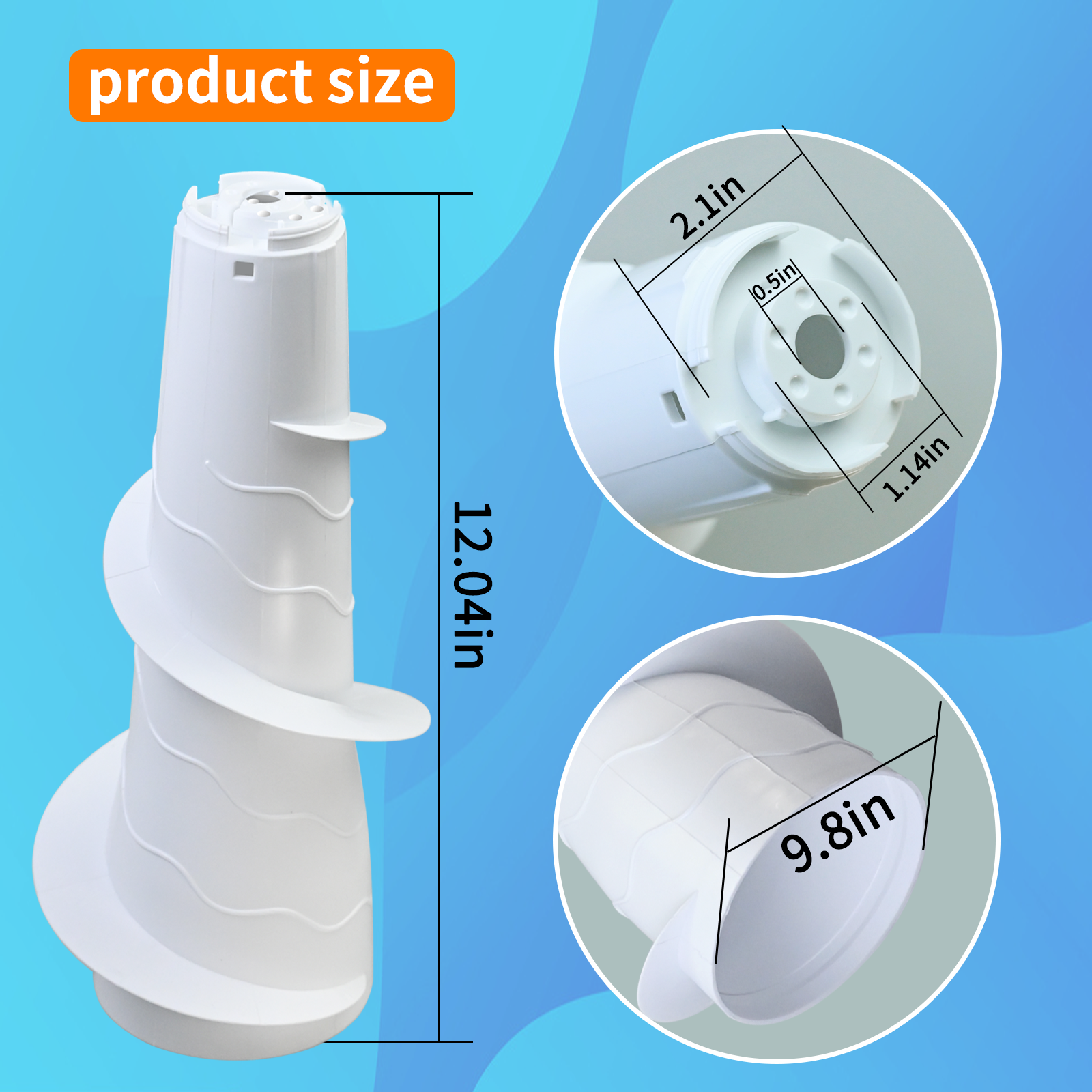 For Whirlpool Washer Washing Machine Agitator W10836692
