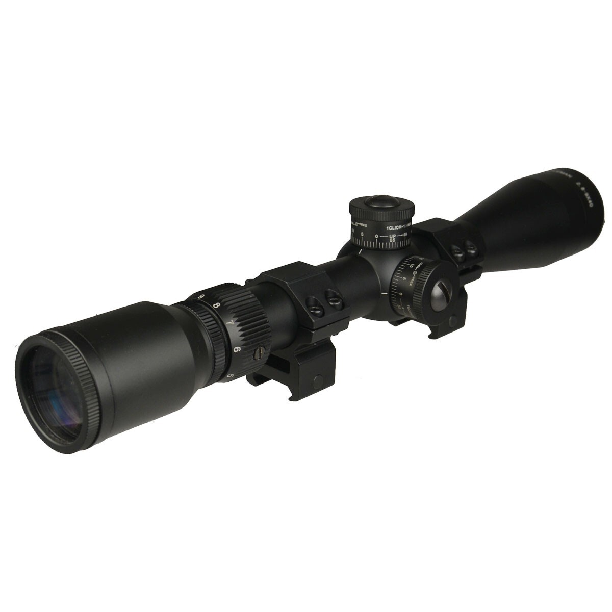 2.8-9x40 FFP First Focal Plane Reticle Wide Angle Scope