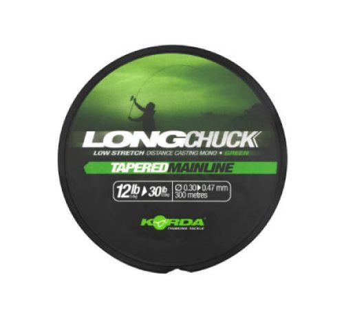 Korda Longchuck Green Tapered Mainline - Long Distance Carp Fishing Line