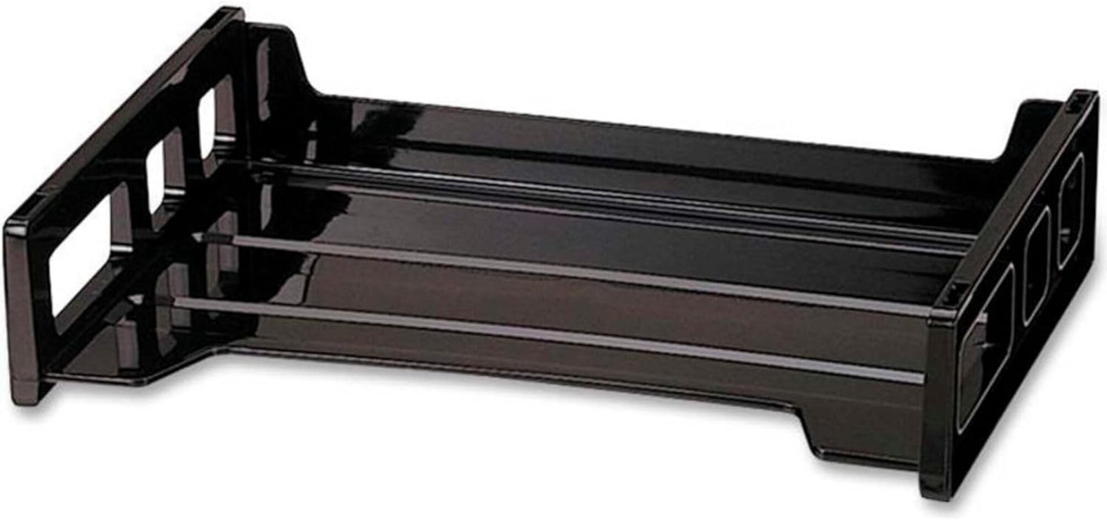 Letter Tray, Letter Size, Black, 12 Each (212)