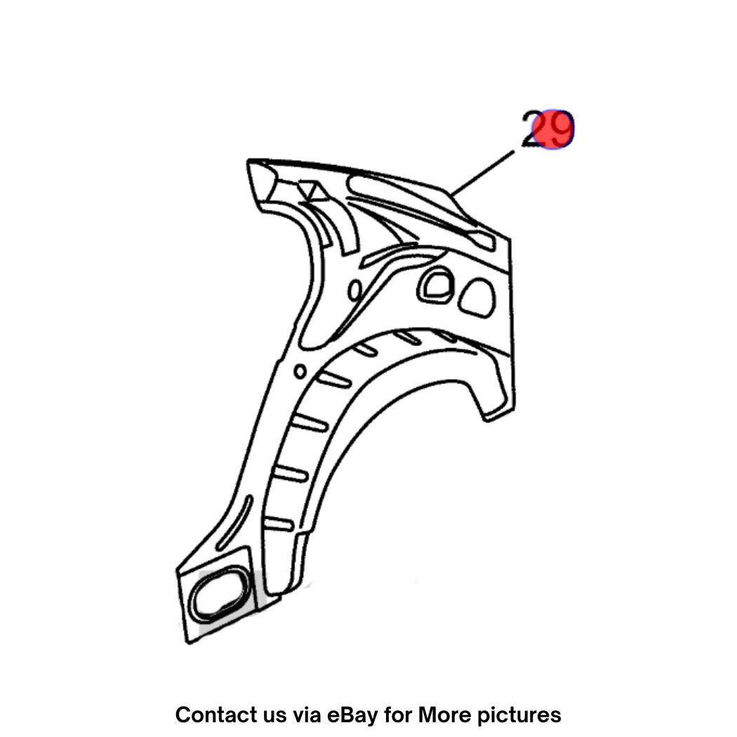 2009 Chevrolet Lumina S Right Rear Quarter Interior Trim Used...