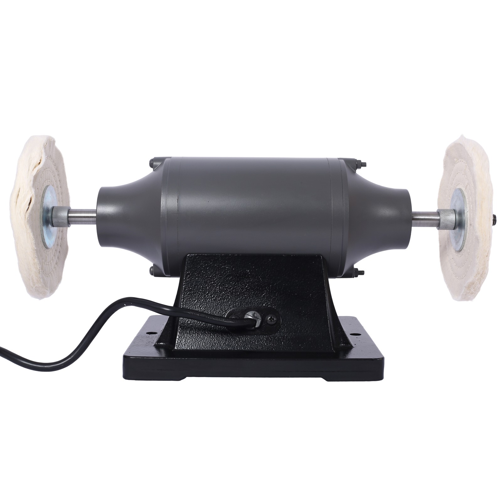 Extra long 6" Electric Polisher Benchtop Buffer Grinder Benchtop Buffing Machine