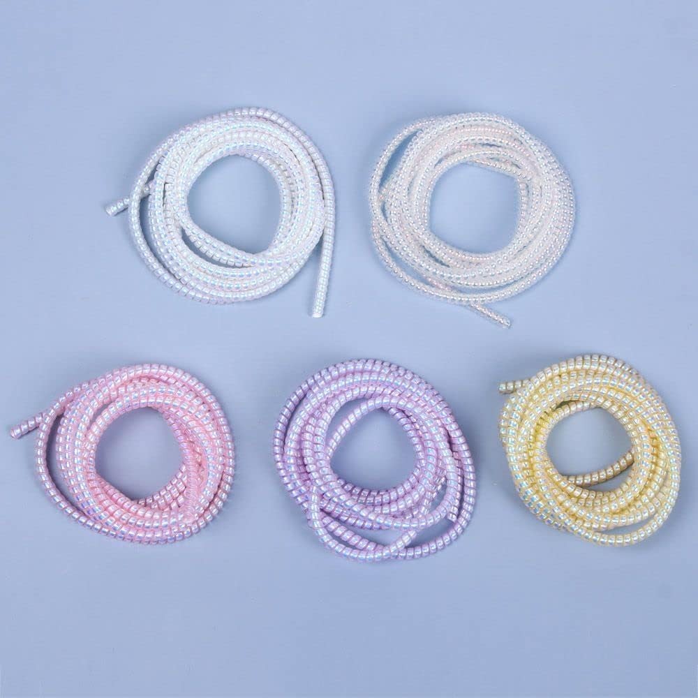 Spiral Cable Protector, Headphone & Data Cable Saver - for Prevent Pets from ...