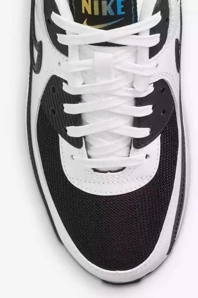 Nike Air Max 90 SE Lucha Libre Black White Men's comfort sneakers Free Shipping