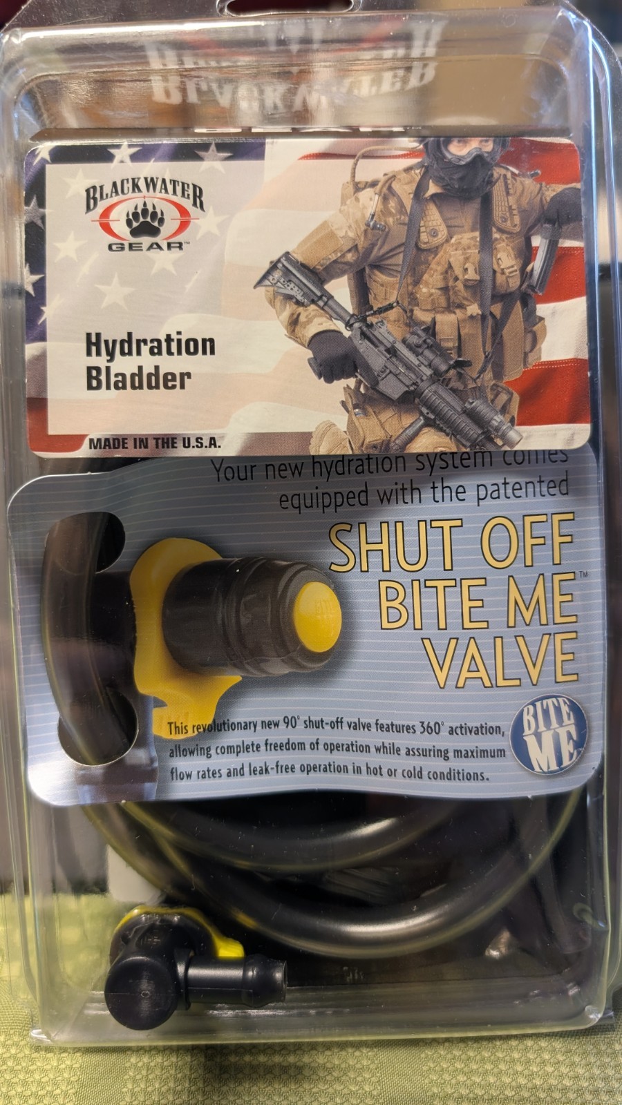 Blackwater Gear Hydration Bladder NOS!