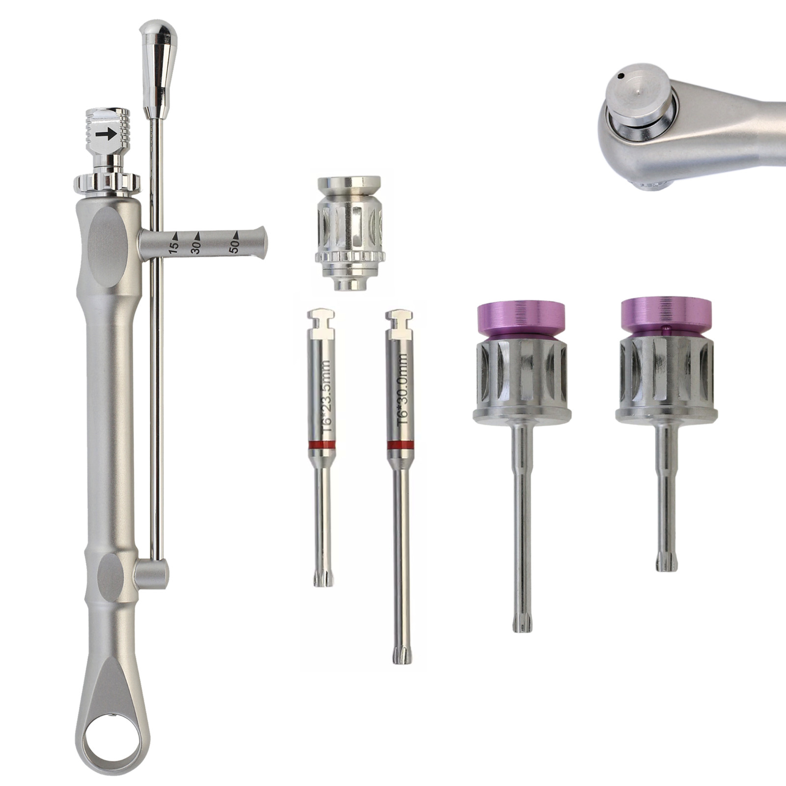 Implant Straumann SCS Screwdriver Manual Driver Torque Wrench Ratchet Adapter