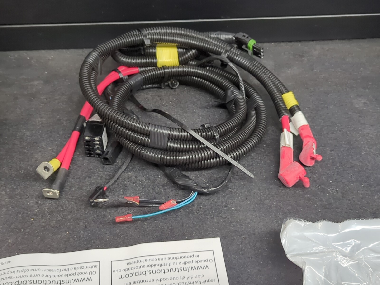 2018-2021 Can-Am Maverick Sport 100 OEM Winch Wiring Harness Kit 715008218