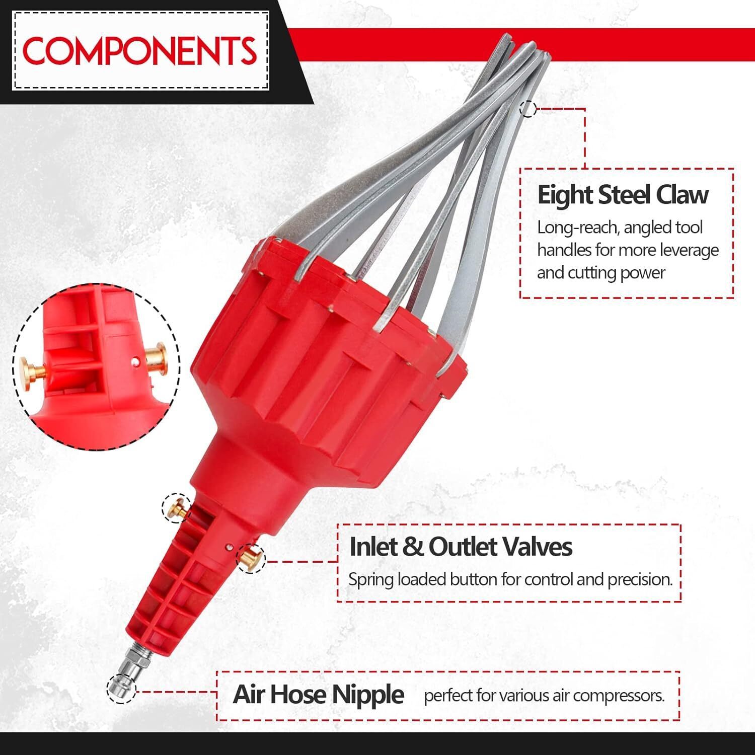 Pneumatic CV Joint Boot Spreader Expander Universal Install Installation Tool