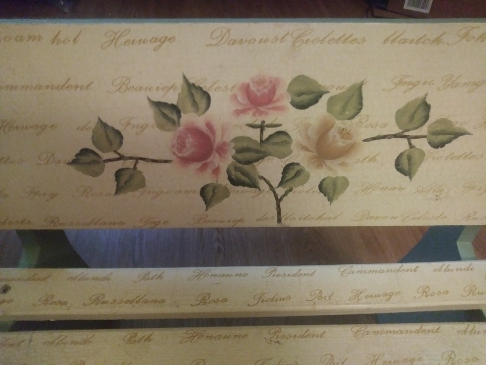 Decorative Wooden Bench