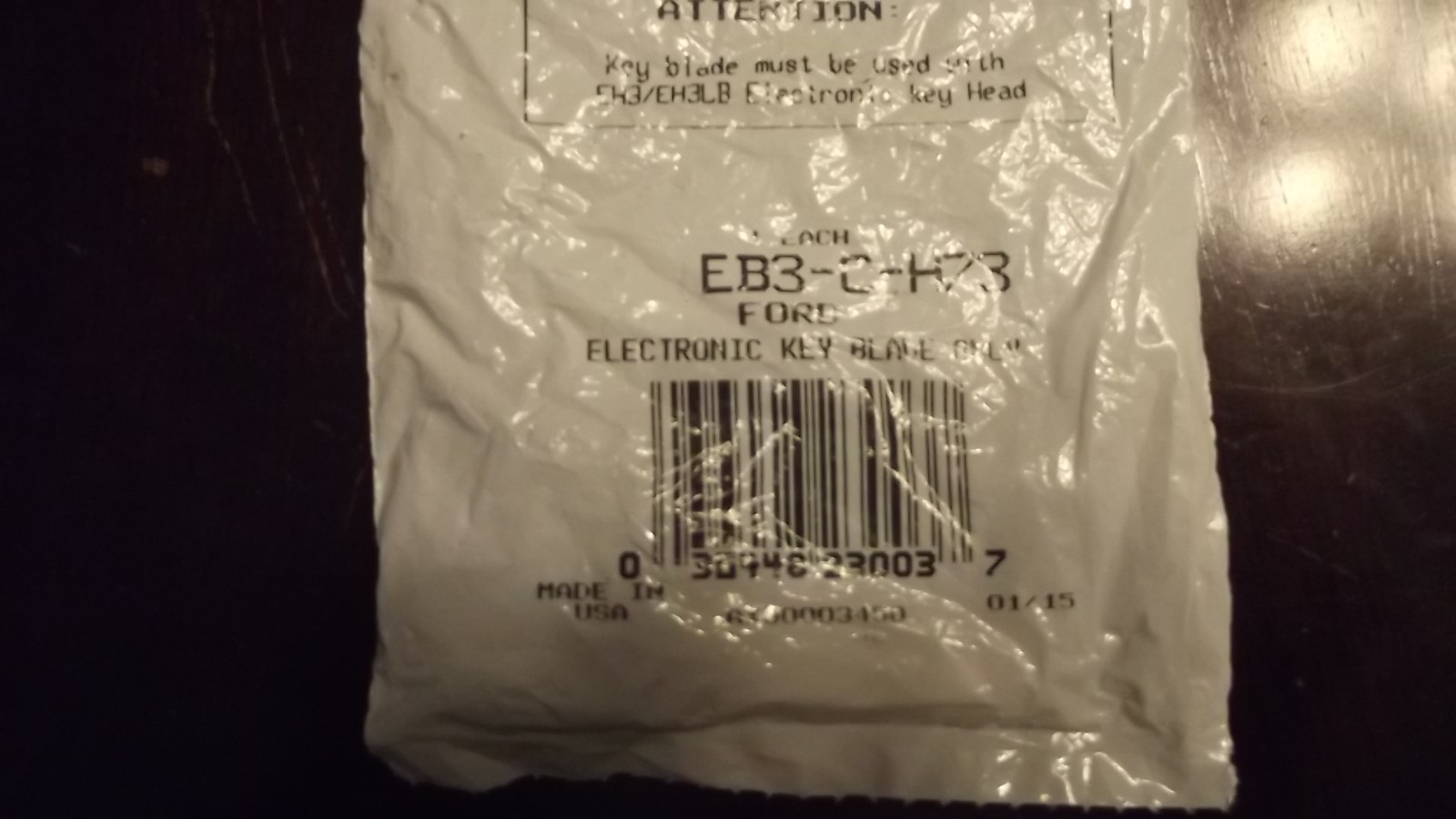 Ilco EB3-C-H73 Ford Electronic Key Blade Only ST4