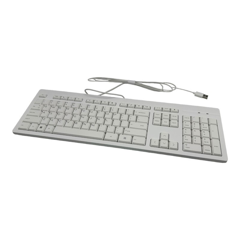 N69206-001 - KBD 125 C White Wired PP US