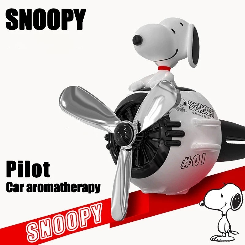 Snoopy car air Freshener Aromatherapy Fragrance Piece Decoration Perfume Clip