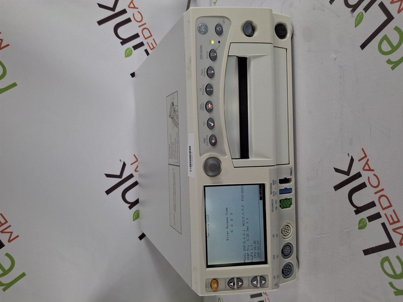 GE Healthcare Corometrics 250 Series Model 259 Fetal Monitor