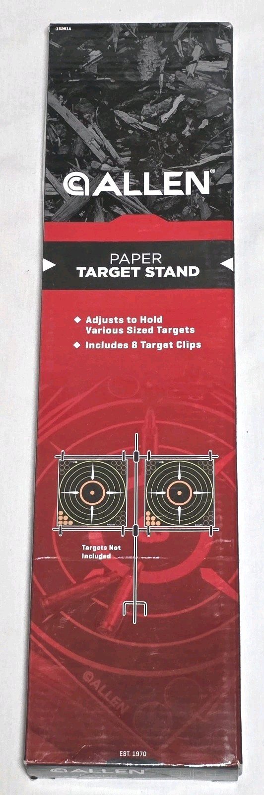 Allen Paper Target Stand Holder Steel Frame Shooting Sports Target Practice NEW