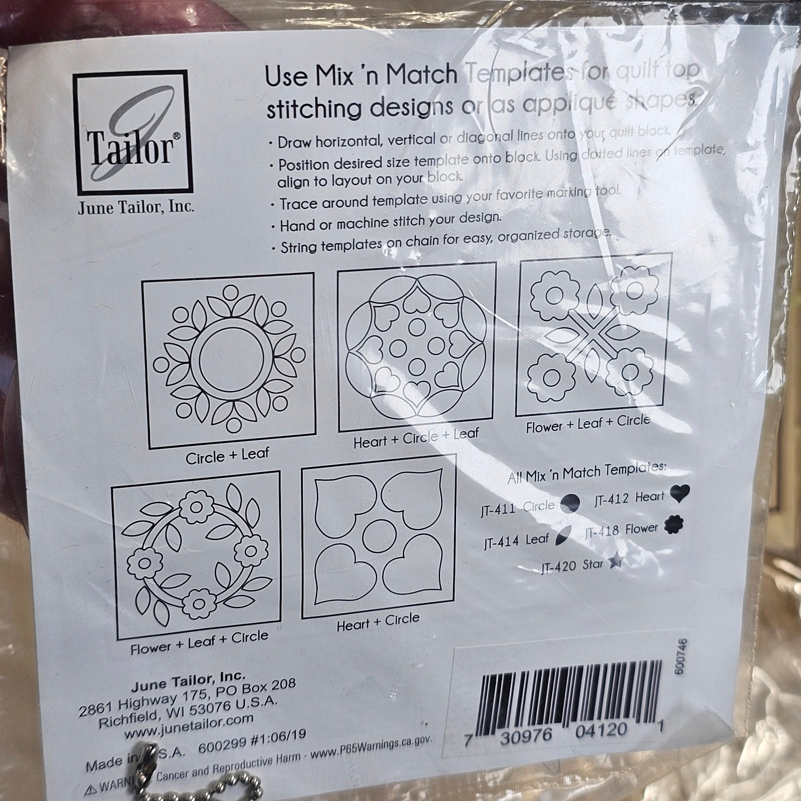 Quilting Patchwork Template Set Lot Marti Michell Karen Kay Buckley Circles