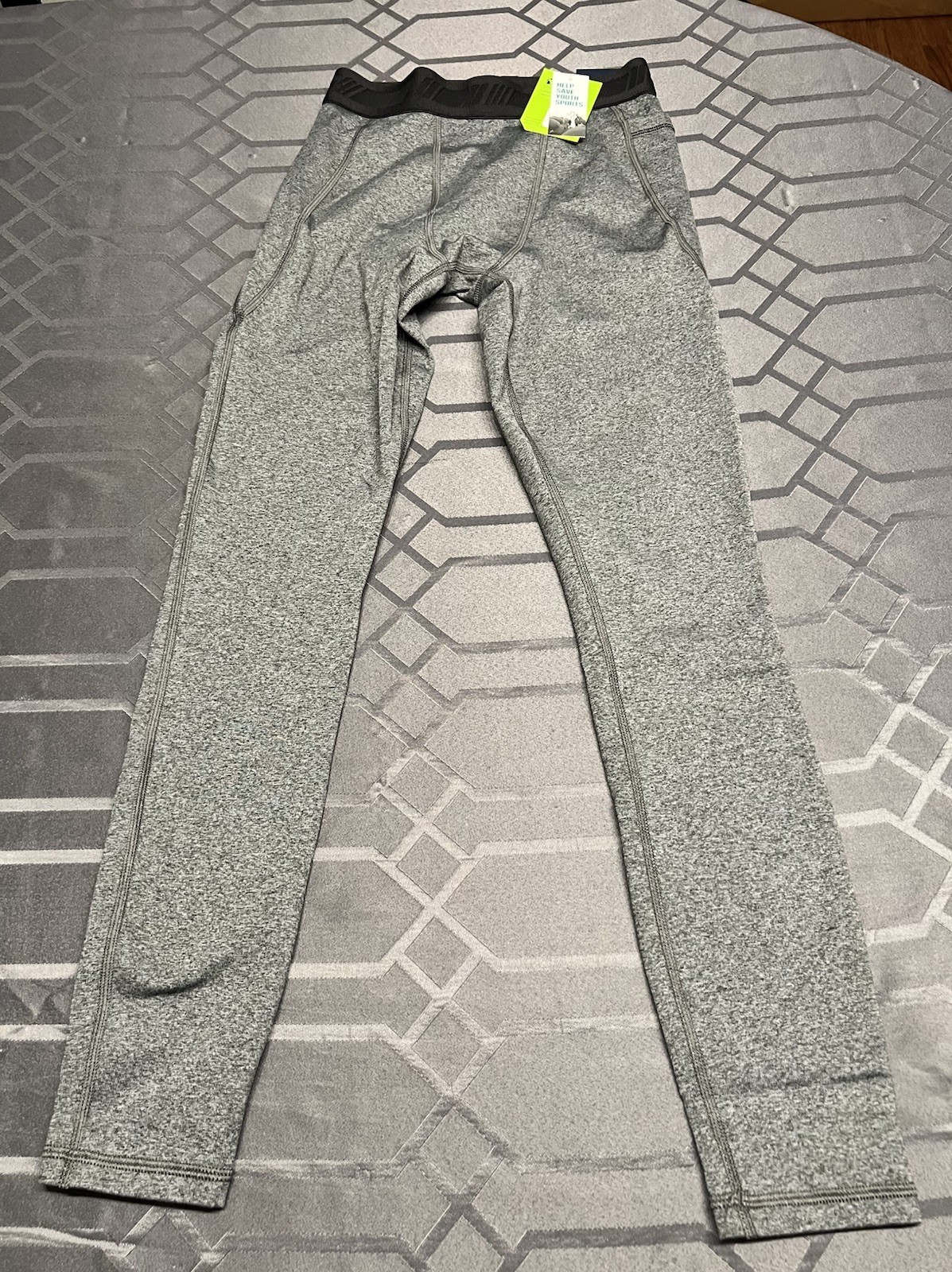 Cold Weather Compression Tight Men’s Small DSG Heather Gray New