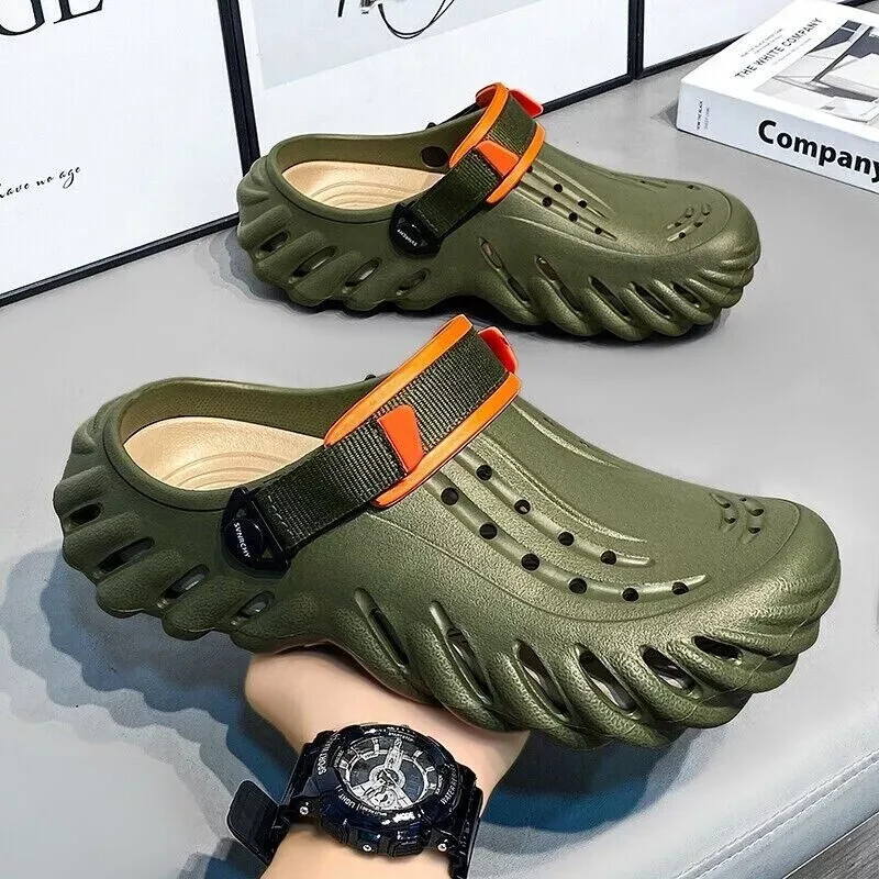 Men's Crocs Style Inspired NWT All Terrain Waterproof Slip On Clogs Outdoor Clog