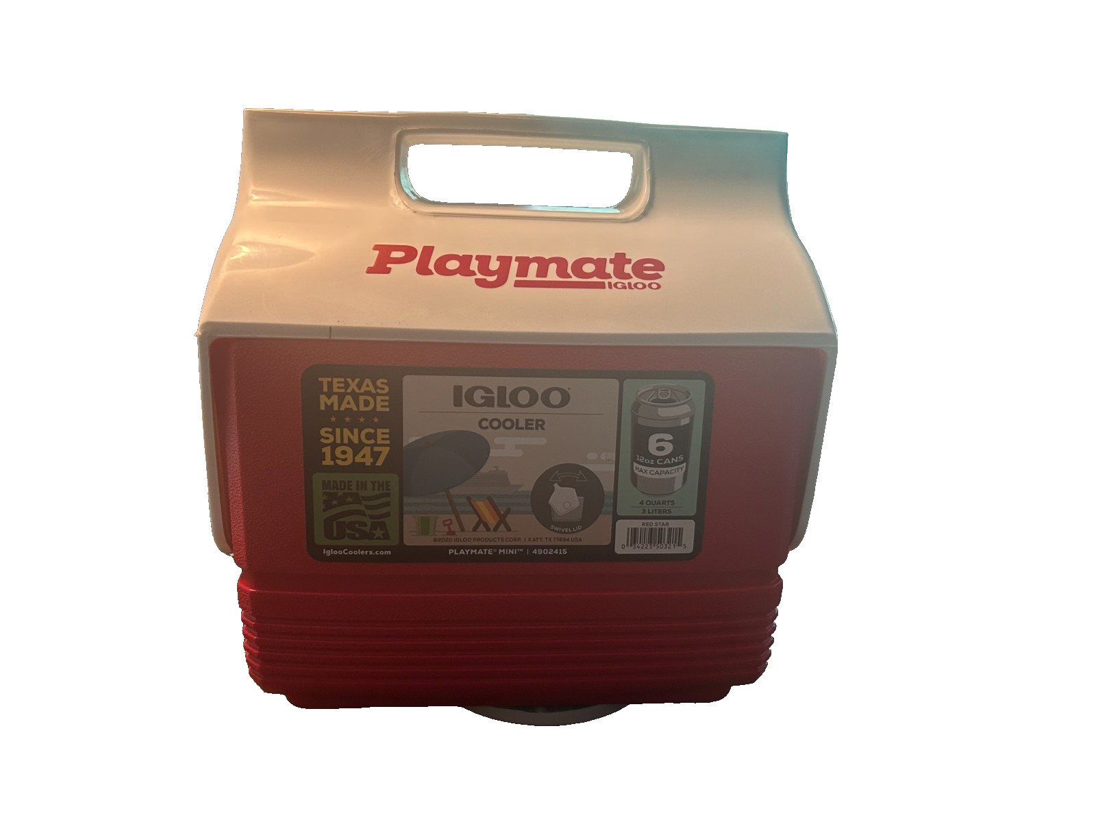 Igloo Playmate Mini Cooler 4 quart holds 6 Cans