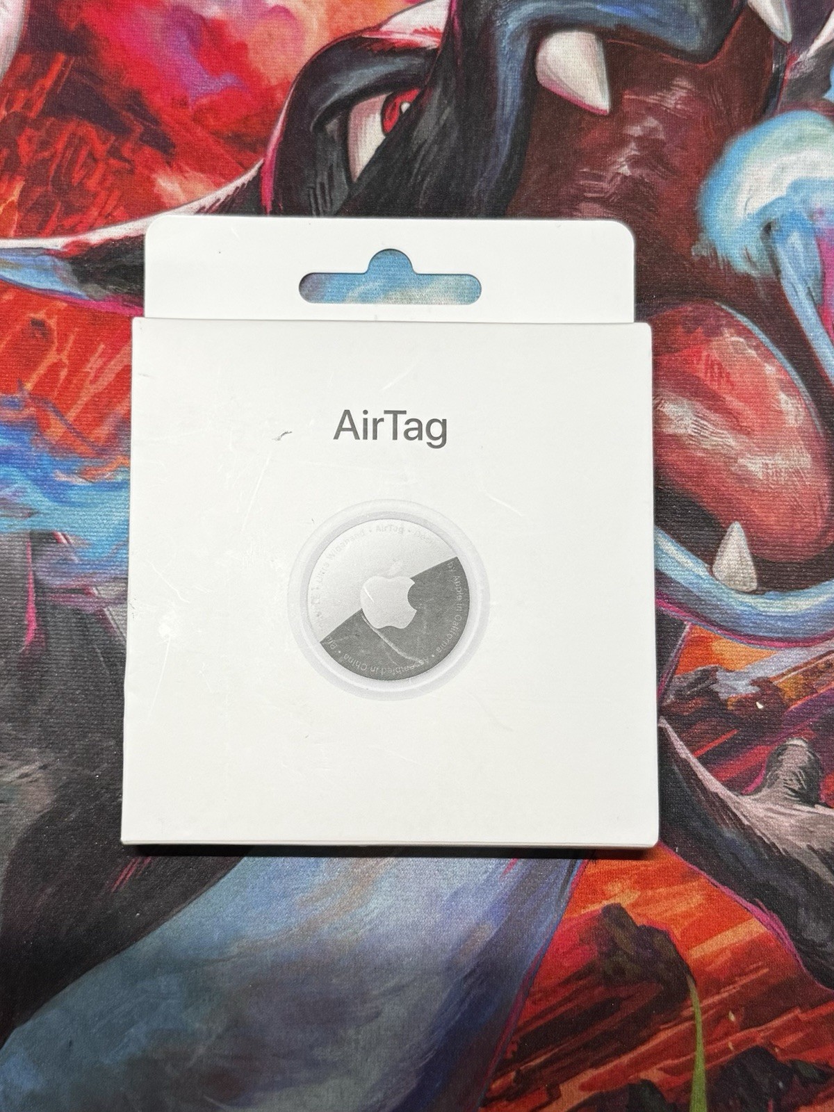 Apple AirTag 1 Pack Genuine OEM A2187 Bluetooth Tracker NEW Open Box PX532AM/A