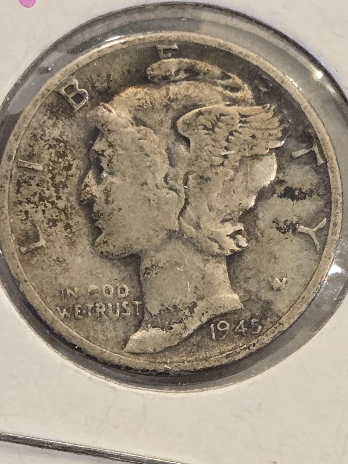 1945 Mercury Dime