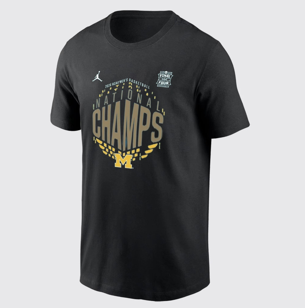 2026 Michigan Wolverines Men’s Basketball National Champs Gift Shirt