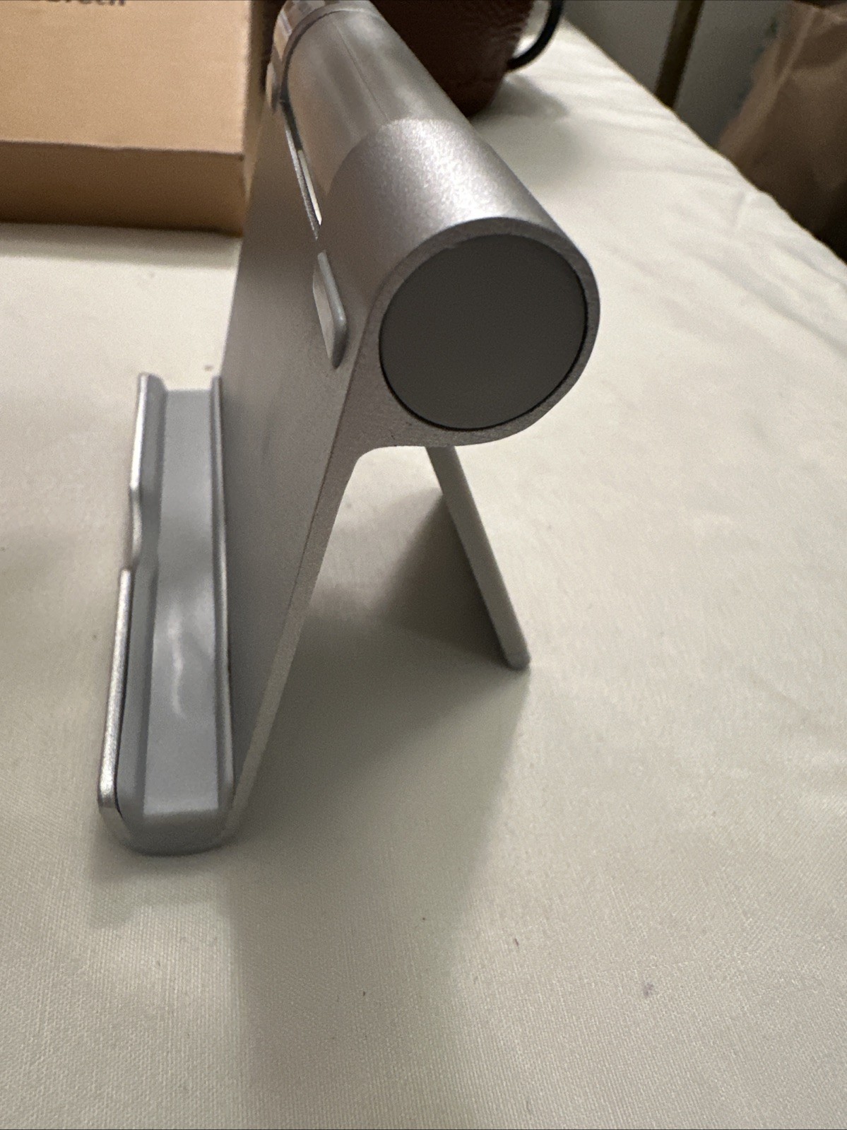 JETech Tablet Stand, Adjustable Portable Desktop Holder, Silver