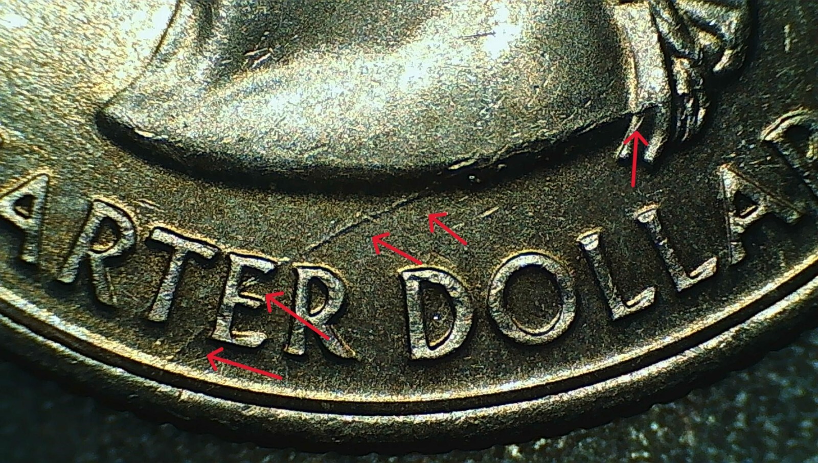 1999 Connecticut Quarter with Die Crack
