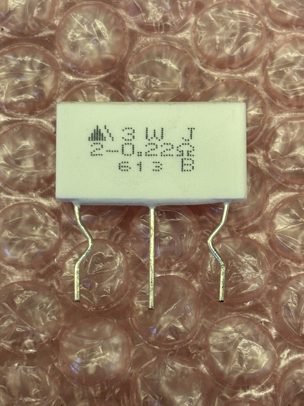OEM Yamaha WP839400 CEMENT RESISTOR RF-3EGJR22B 2x0.22 Ohms