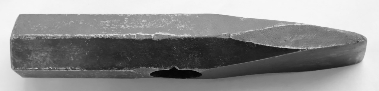 2 Lb. 2.6 Oz. Hexagon Shaped Stone Mason / Blacksmith Hammer Head / MT Tools
