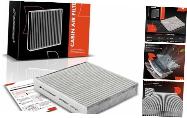 Cabin Air Filter with Activated Carbon Compatible with Land Rover Defender