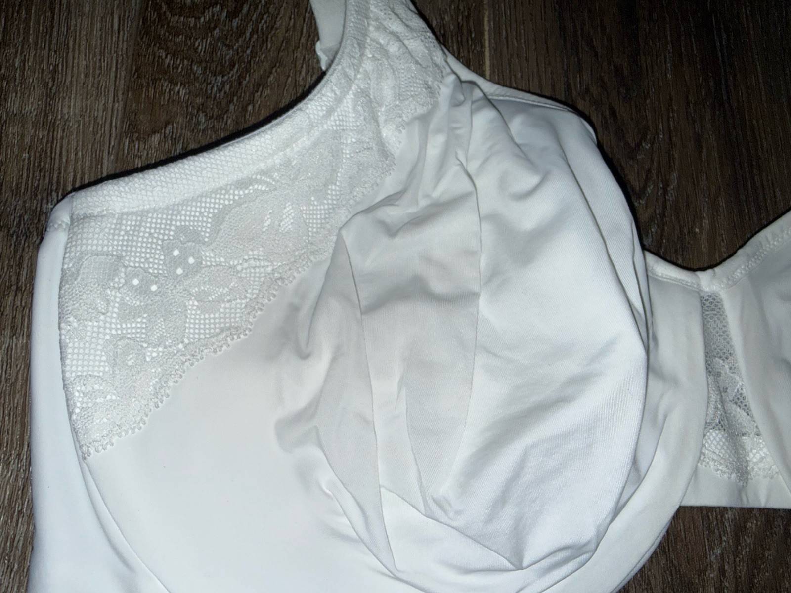 Olga ~ Women's Bra Minimizer Cloud-9 Underwire Unlined White By Warner's ~ 40DDD