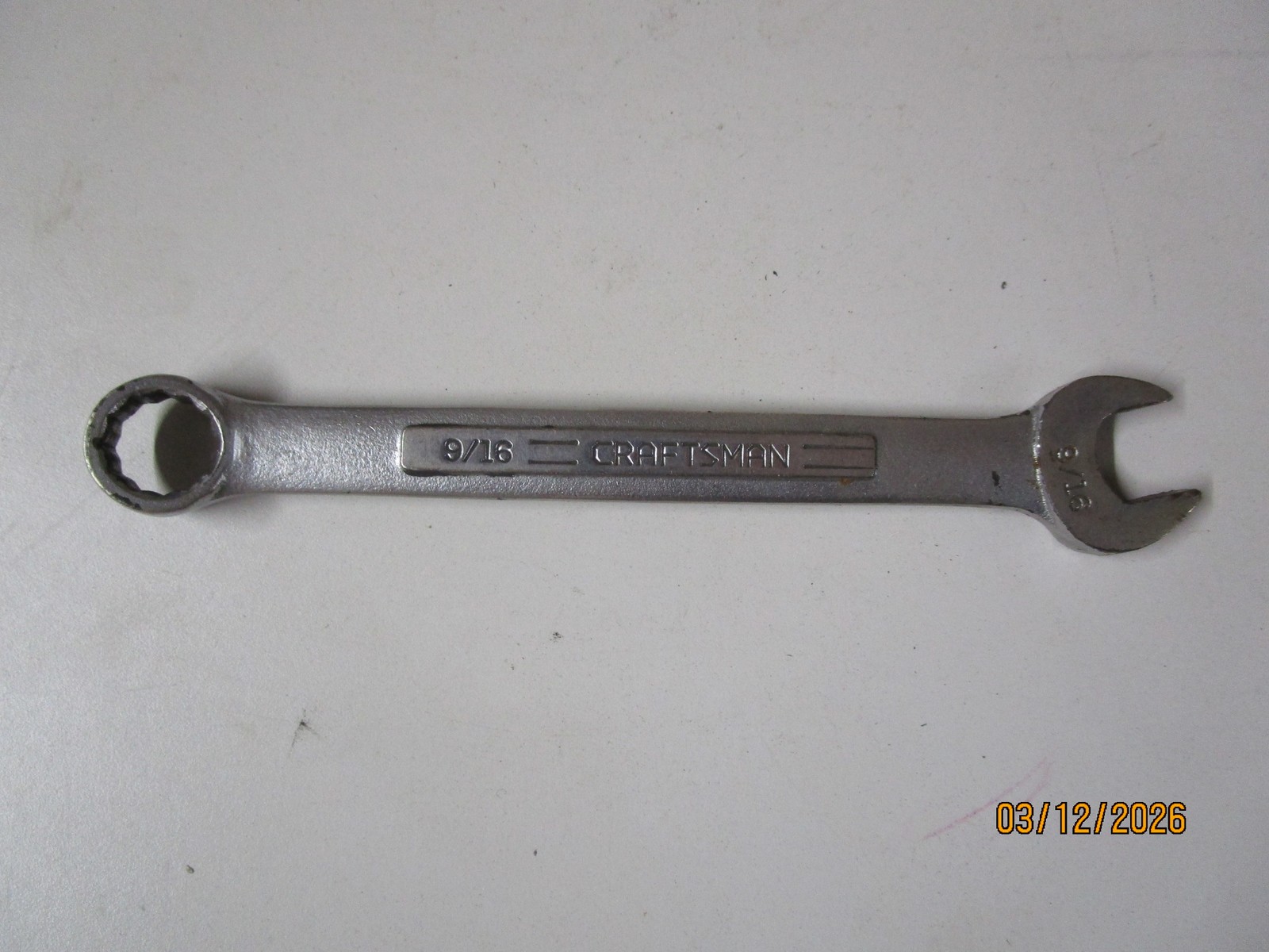 Craftsman 9/16 VV Series Combination Wrench 44696
