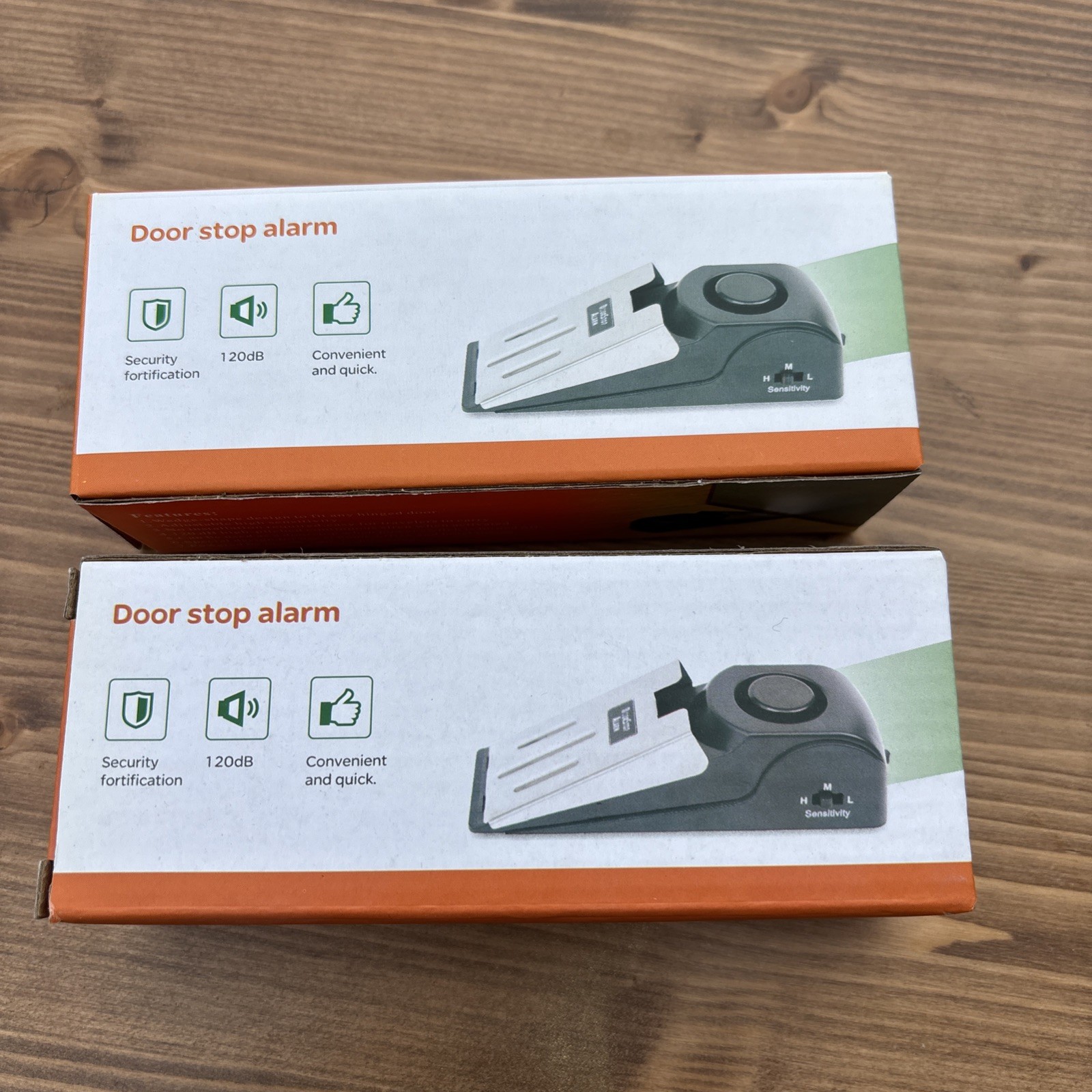 Set Of 2 Door Stop Alarm NEW