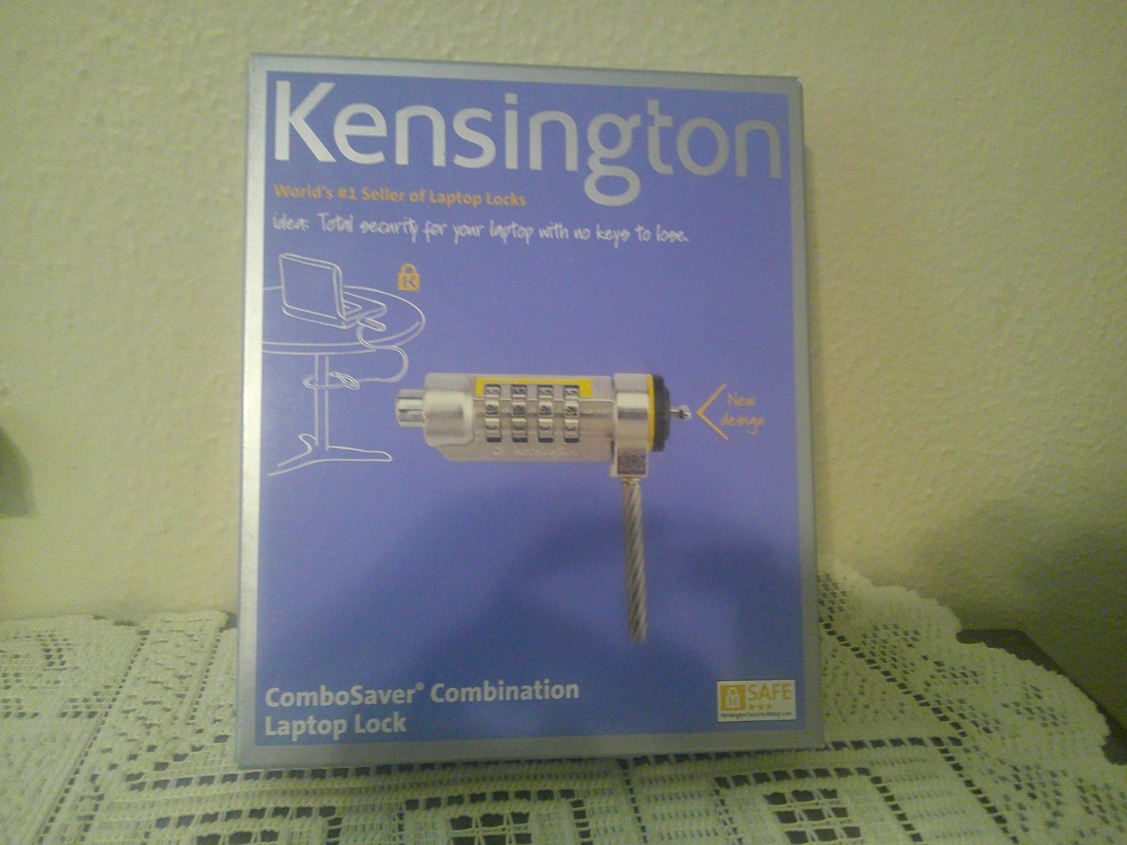 Kensington ComboSaver Combination Portable Notebook Laptop Lock New In Box